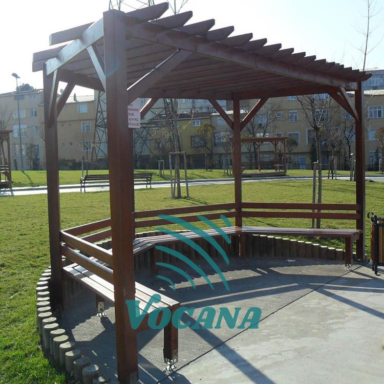 custom built pergola