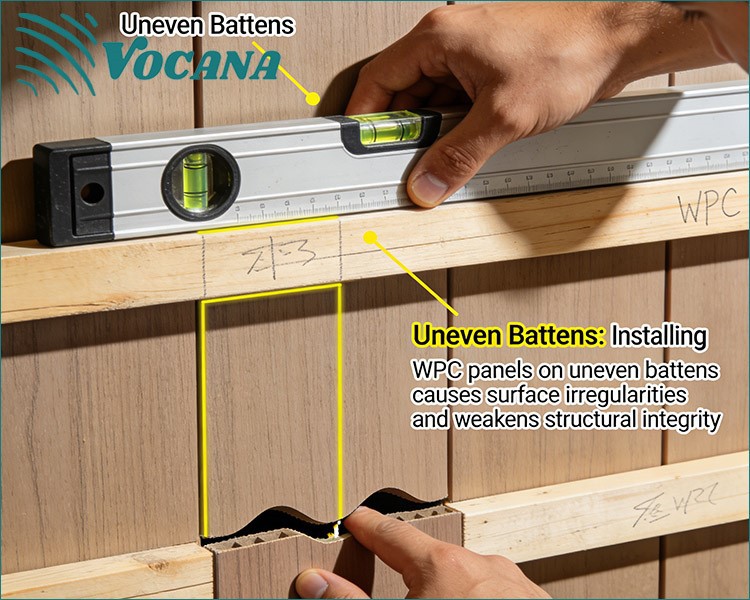 Uneven Battens Uneven Battens