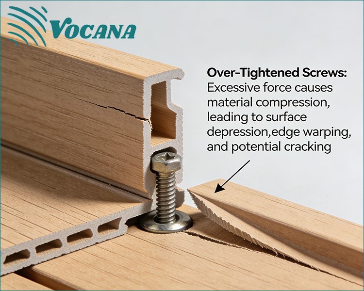 Over-Tightened Screws Over-Tightened Screws
