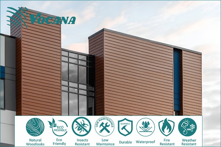 WPC Timber covering For Shopping Mall WPC Timber covering For Shopping Mall