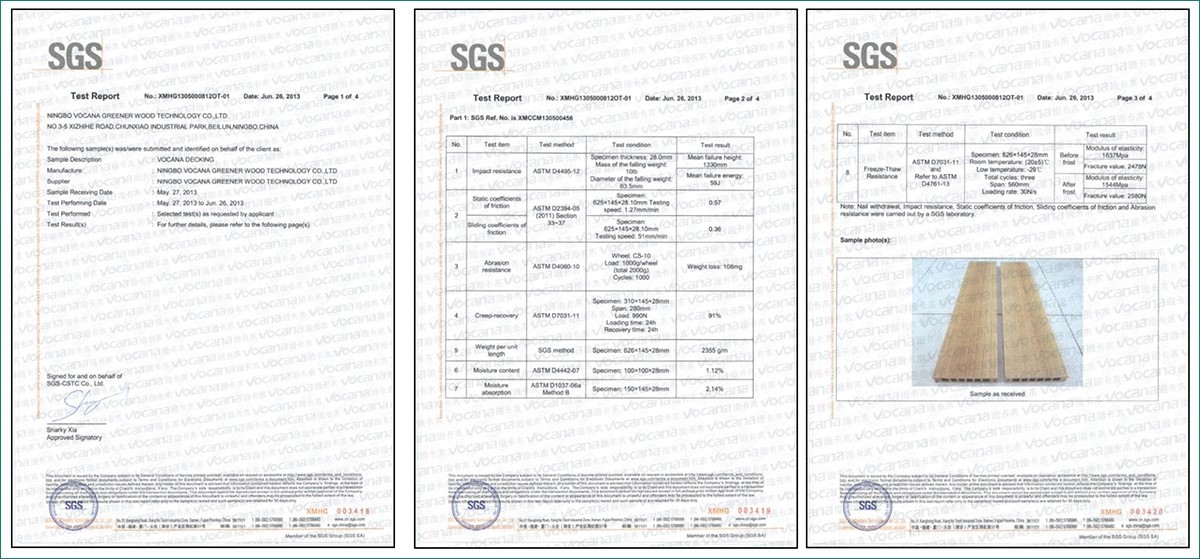 Physical Test Report Physical Test Report