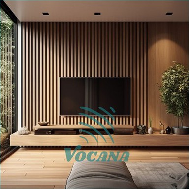 WPC Wood Slat панел за стена