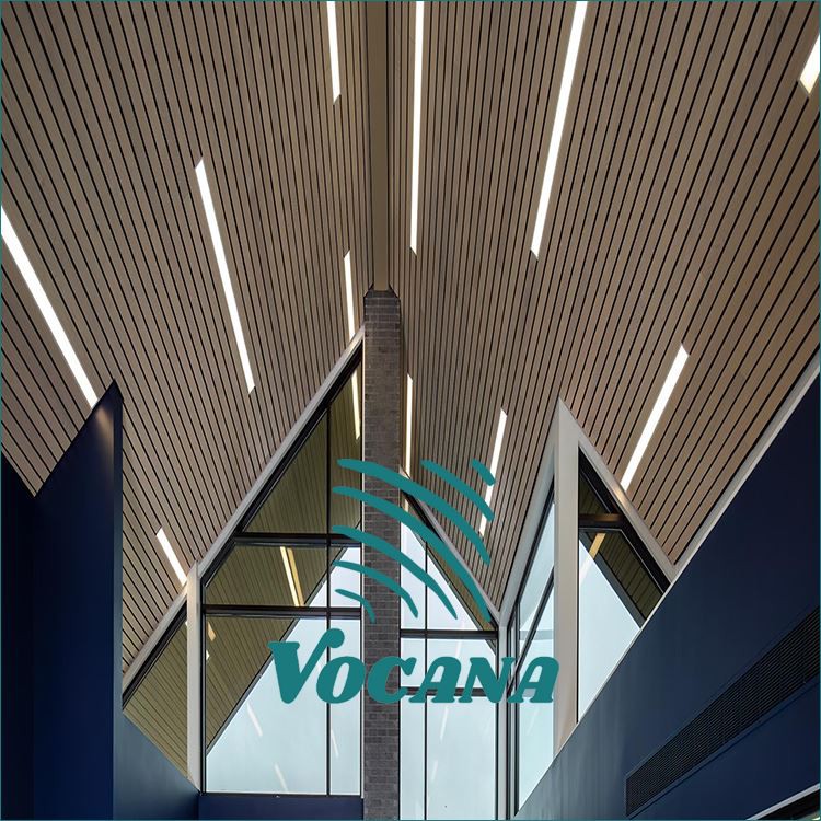 Екологичен таван на WPC дървен материал за хотели