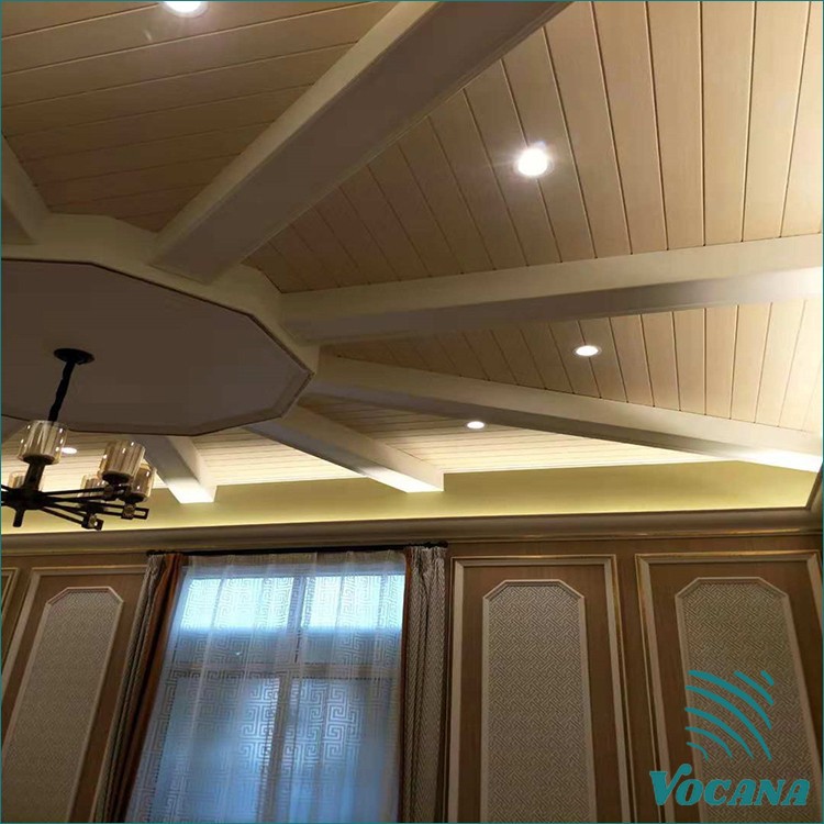 wpc timber ceiling for hotel